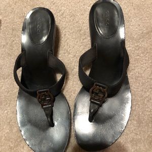 Gucci sandals (Authentic) with their Original box
